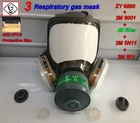 ZY 6800 противогаз, респиратор, 3 интерфейса, многофункциональная противогаз для аммиака, интегрированная противогаз, пыль, дымовая защитная маска