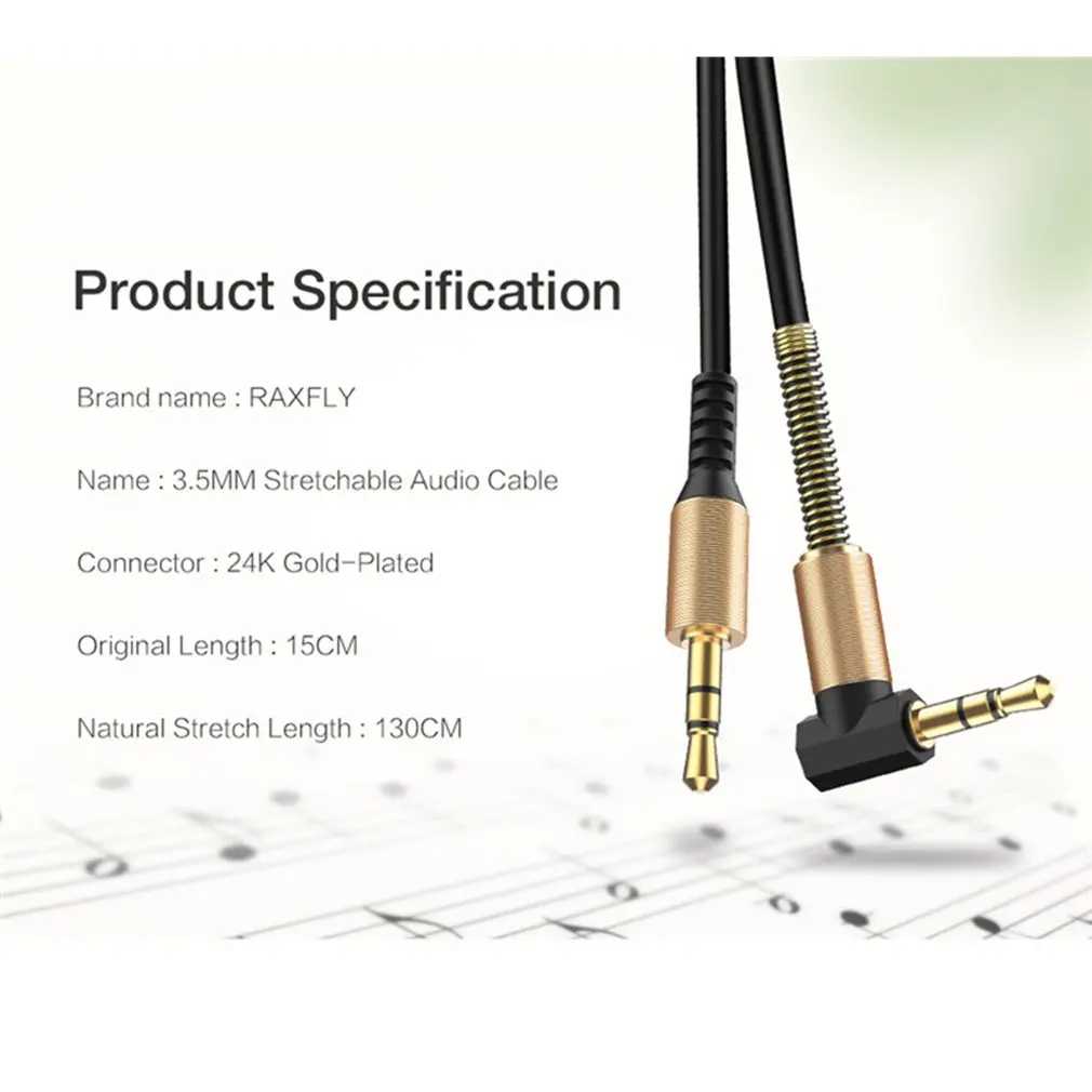Аудиокабель 3 5 мм разъем кабель Aux штырь-штырь для динамиков наушников iPhone Samsung