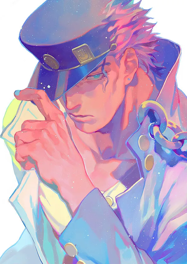 Плакат на холсте с аниме Невероятные приключения Джоджо