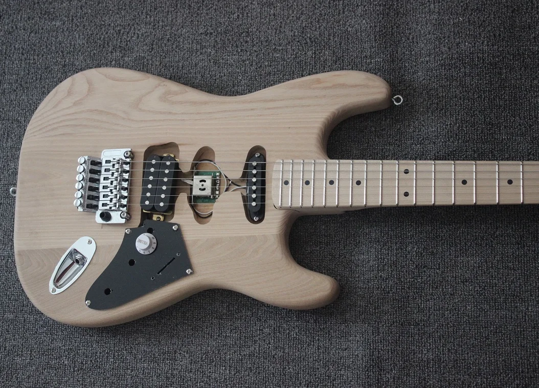 Вэйфан Кайт Rebon 6 строка Винтаж 5150 незавершенной Frankenstrat Электрогитары комплект не