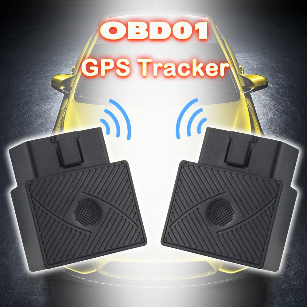 OBD01 GPS Противоугонный автомобильный трекер устройство слежения в реальном