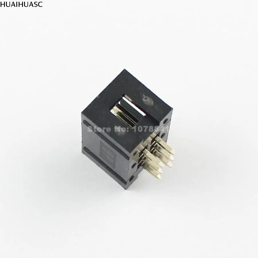 100 шт. 2 54 мм шаг 2x3 Pin 6 прямой мужской окутанный PCB Заголовка коробки разъем IDC |