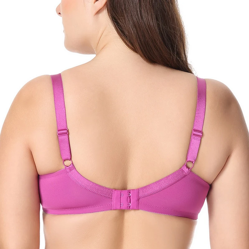 Прямая поставка женский бюстгальтер большого размера с полным покрытием без