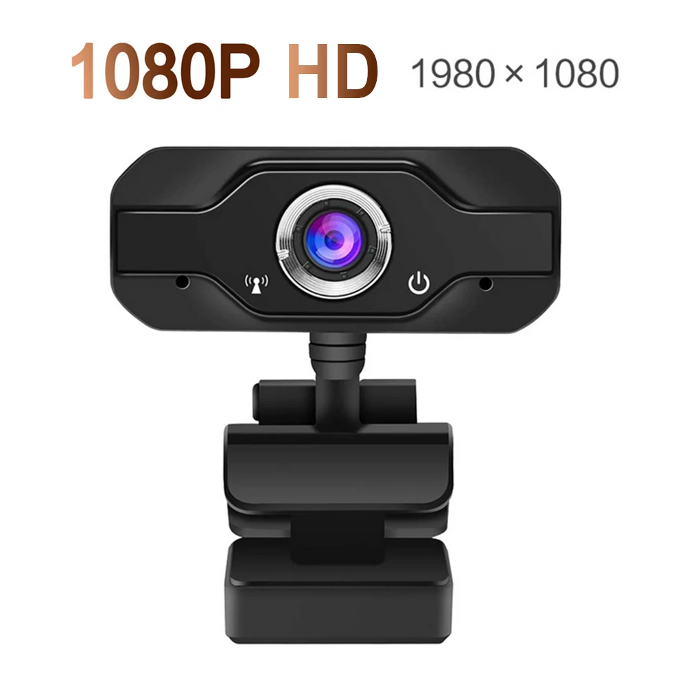 

HD 1080P Webcam 2MP Web Camera with Built-in Microphone Auto Focus USB Stream Camera for Live Broadcast Video Conference