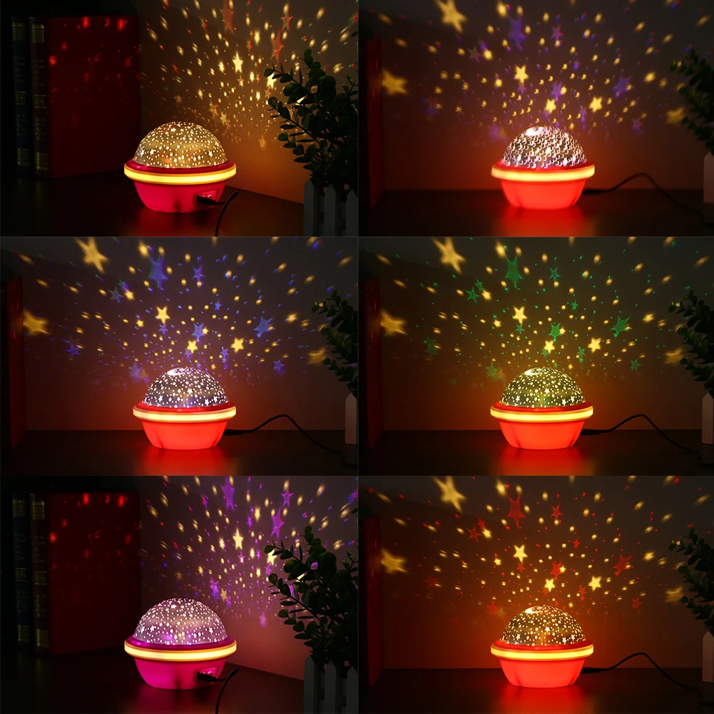 Светодиодный лазерный проектор звездного неба светильник с usb питанием пульт