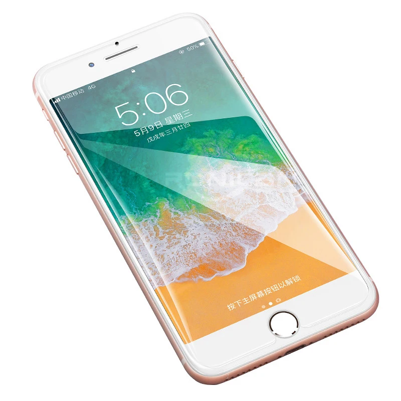 Стекло с полным покрытием для iPhone X XS Max XR закаленное стекло 7 8 6 6s Plus 5 5S SE 11 Pro защита