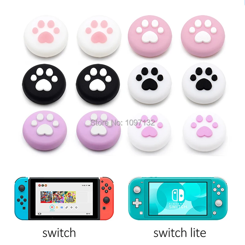 Силиконовый Joy Con аналоговый стик Захваты Кепки s для Nintendo Switch NS JoyCon контроллер