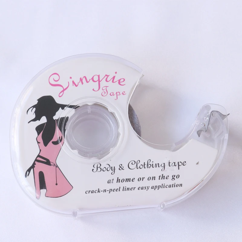 Двухсторонняя клейкая лента для безопасного тела 3 метра прозрачная одежда