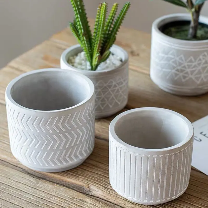 Творческий суккуленты цветочные горшки цемента форма для горшков звезды стрелы