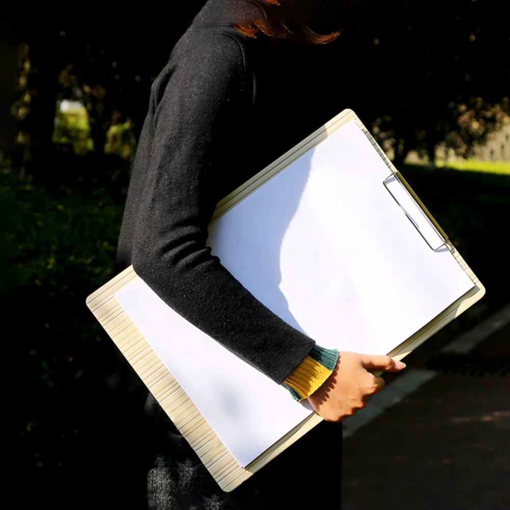 

1pc 48x36cm Sketch Drawing Board Wooden Clip Board Painting Board Outdoor Pencil Sketching Board