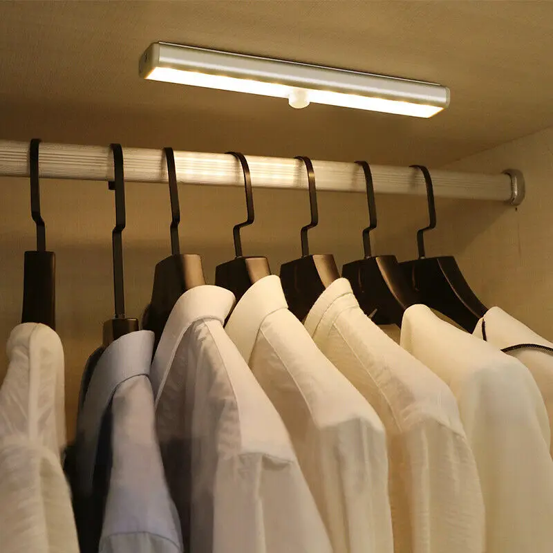 

UV Germicidal Lamp LED Motion Sensor Closet Lights Cordless Cabinet Sterilizer