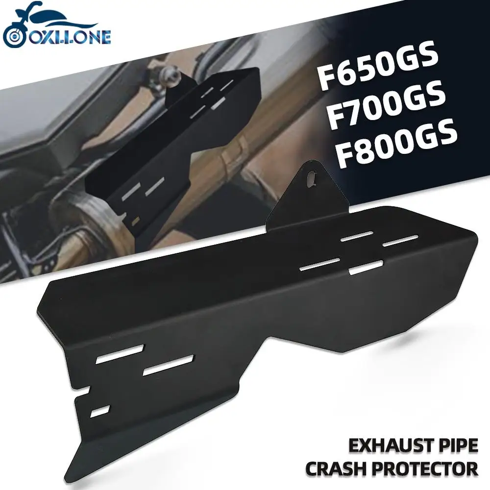

Motorcycle Accessories exhaust pipe cover rear muffler shield cover FOR BMW F650GS F650 GS F700GS F 700GS ADV F800GS Adventure