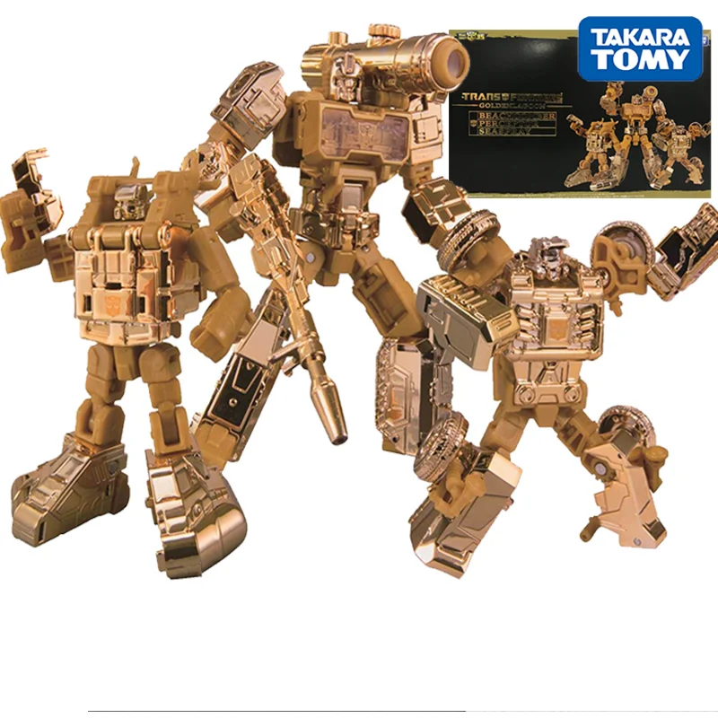 

Трансформеры Takara Tomy официальный 3C 35th юбилейный выпуск Золотая Лагуна MP10G Optimus Prime датчик starcry коллекция игрушек
