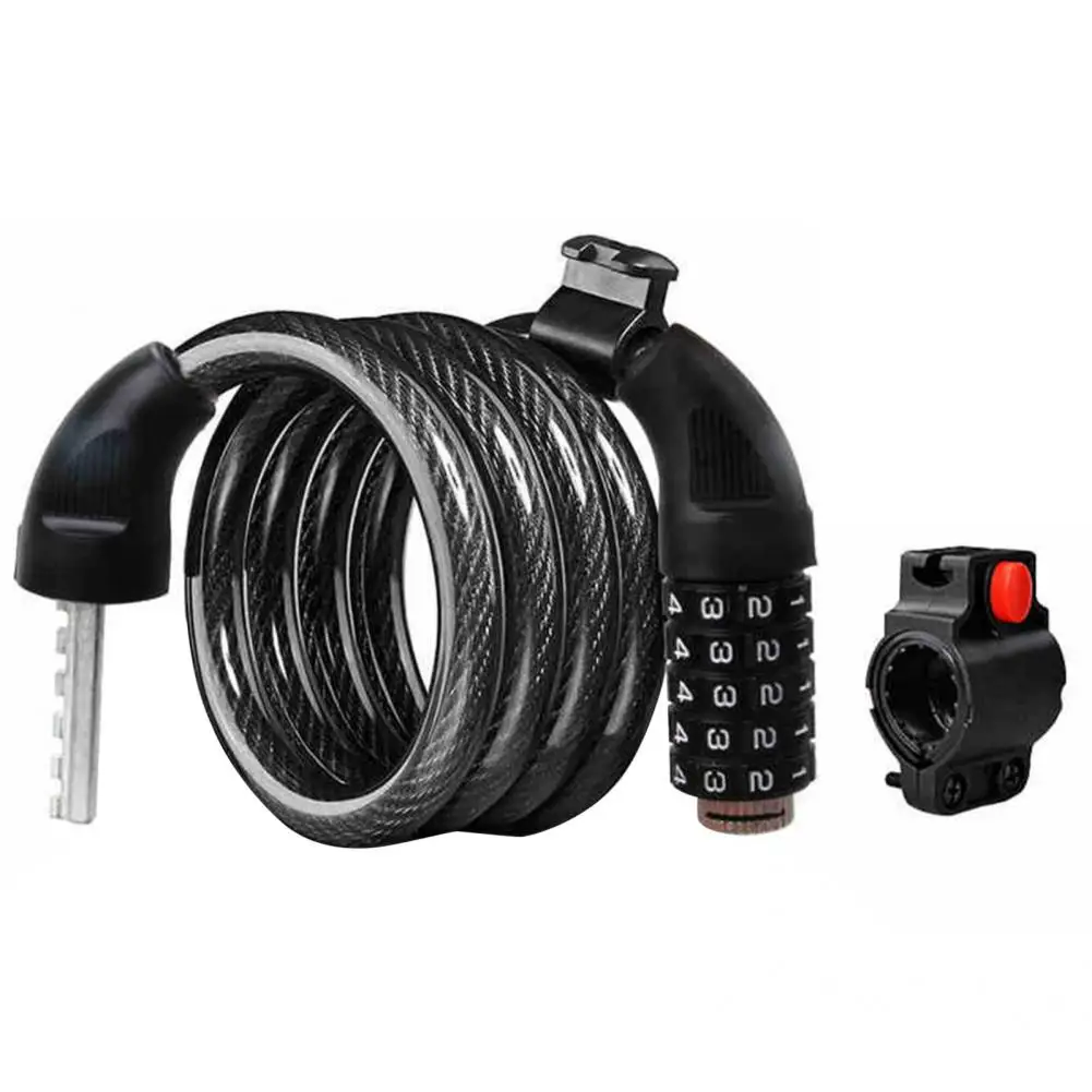 

Bike Safety Accessories Useful 5 Digits Number Codes Lock Password Lock Convenient for Road Bike