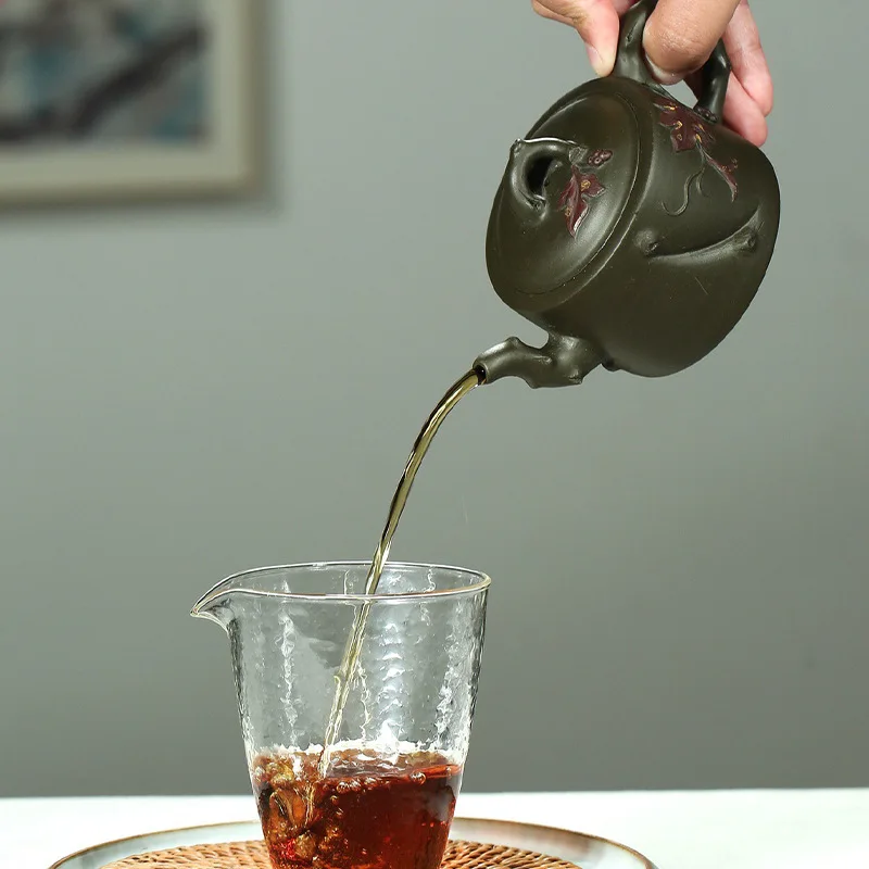 

Plum blossom pile pot Yixing purple clay teapot