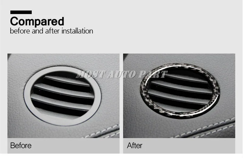 Углеродное волокно боковые панели устанавливаемое на вентиляционное отверстие