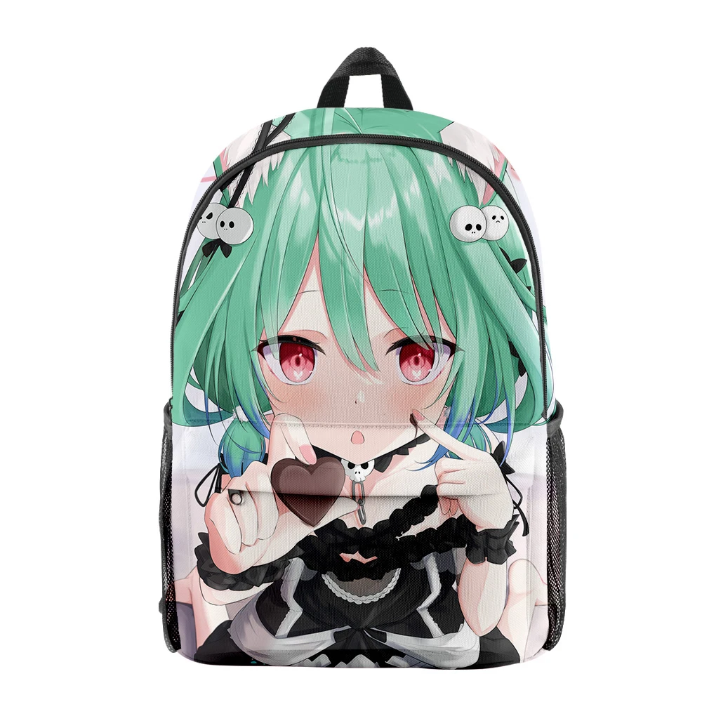 

Hololive Uruha Rushia Boys Girls Backpack Fabric Oxford School Bag Simple High Capacity Teenager Students Travel Backpack