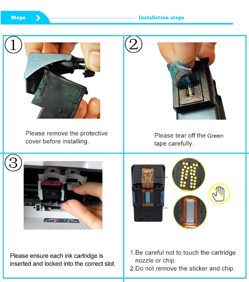 

einkshop 652xl Compatible Ink Cartridge Replacement For HP 652 xl Deskjet 1115 2135 3835 2675 2676 4675 5075 printer