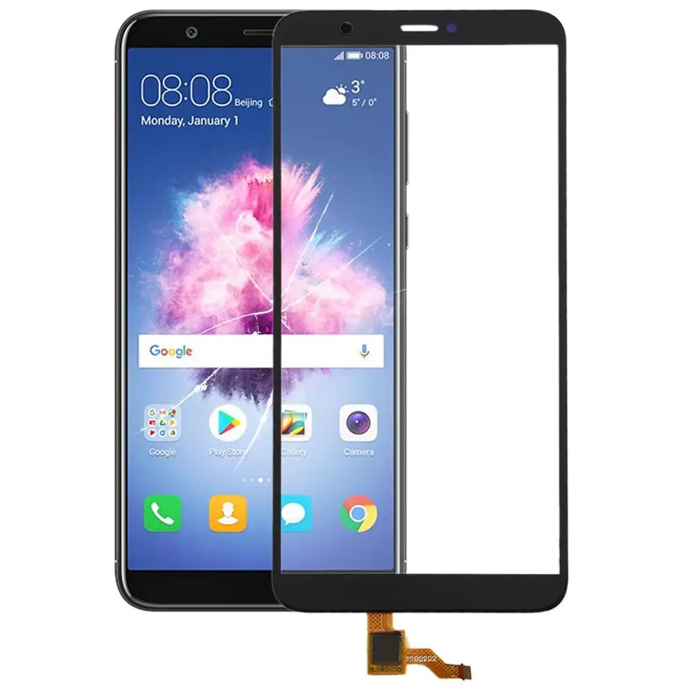 Для huawei P smart сенсорный экран стекло дигитайзер передняя внешняя Сенсорная панель