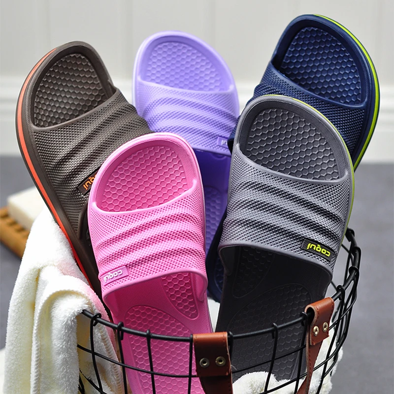 Шлепанцы женские в ванную комнату Нескользящие унисекс 2021 напольные летние