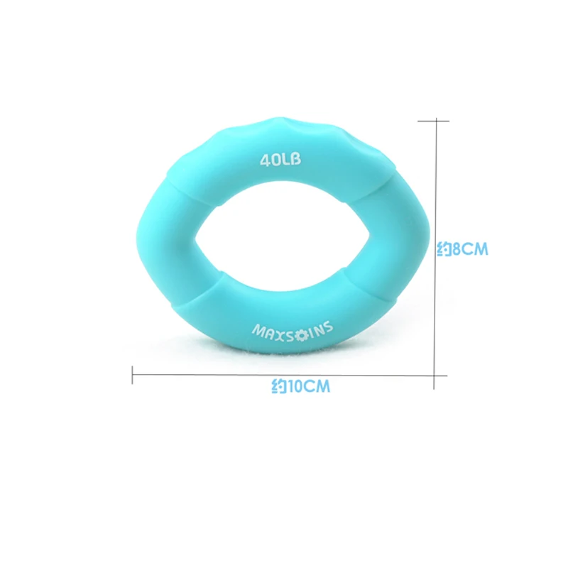 

3 Pcs Set Hand Expander Grips Muscle Power Training Rubber Ring Exerciser Finger Hand Grip Hand Gripper Ring Carpal Fitness