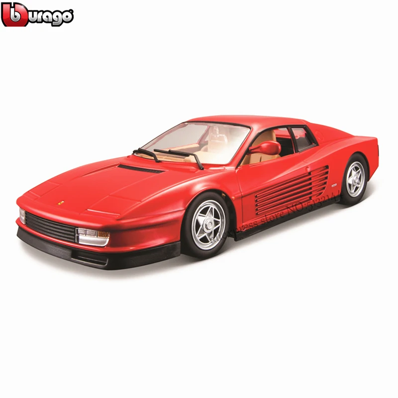 Bburago 1:24 Ferrari TESTAR коллекция производитель авторизованный имитационный сплав модель автомобиля ремесла украшение Коллекция игрушек инструменты