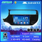 Автомобильный мультимедийный видеоплеер OKNAVI 2 Din 9 дюймов для KIA RIO 4 K3 2015-2017, радио с 360 задней камерой, 4G, Wi-Fi, GPS-навигацией, без DVD