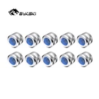 Bykski 10 шт.лот установка водяного охлаждения OD12 мм 14 мм 16 мм жесткий трубчатый фитинг G14 ''Компьютерные аксессуары фитинги использование для жесткой трубки