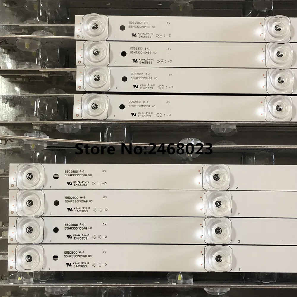 Новинка партиями по 5 комплектов = 40 шт. светодиодный Подсветка полосы для L55P2 UDN TOT