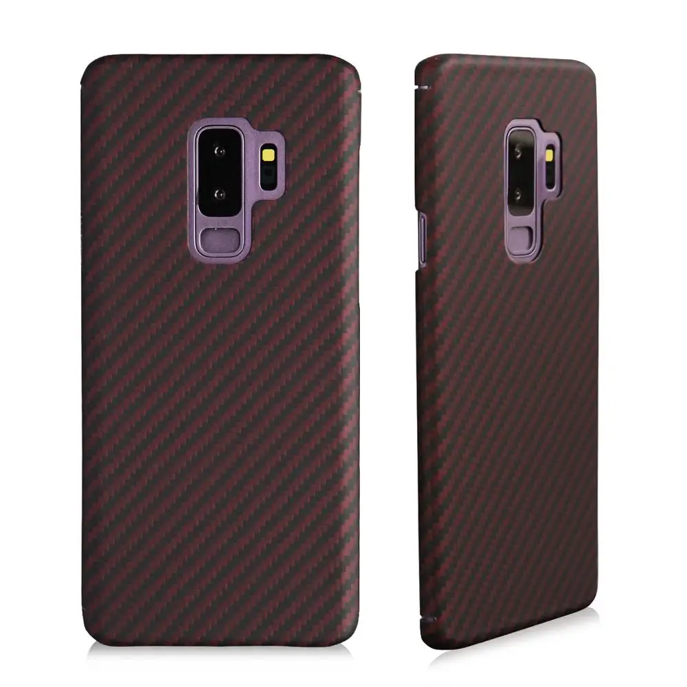 Для чехол на самсунг Galaxy S9 S10 Plus дизайнерский из 100% настоящего углеродного