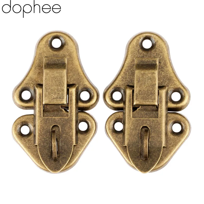 Dophee 2 шт. антикварная искусственная мебель шкатулка для ювелирных изделий