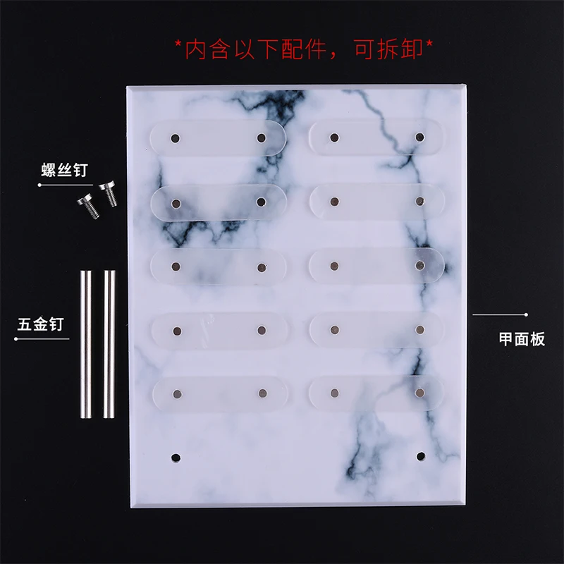 Органайзер для лака ногтей стойка держатель демонстрации инструменты коробка