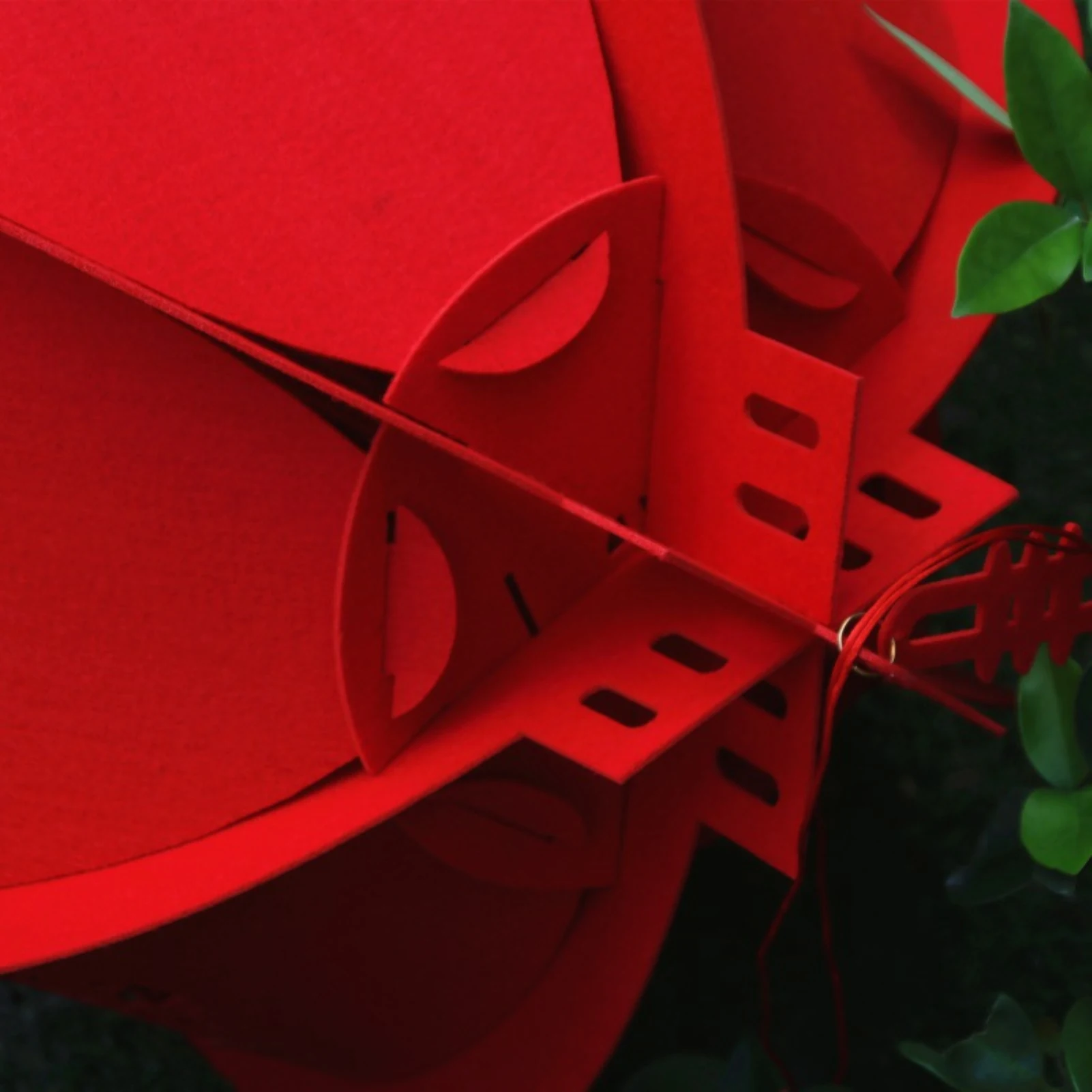 

25/30cm Good Luck Red Lantern Chinese New Year Spring Festival Celebration Decor