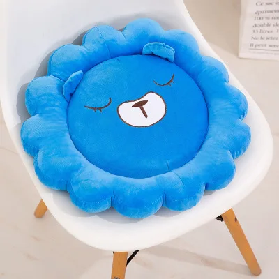 

High Quality Pink Cushion Long Plush Cat Paw Chair Seat Cushion Back Cushion Comfortable Thick Stool Butt Office Cushion