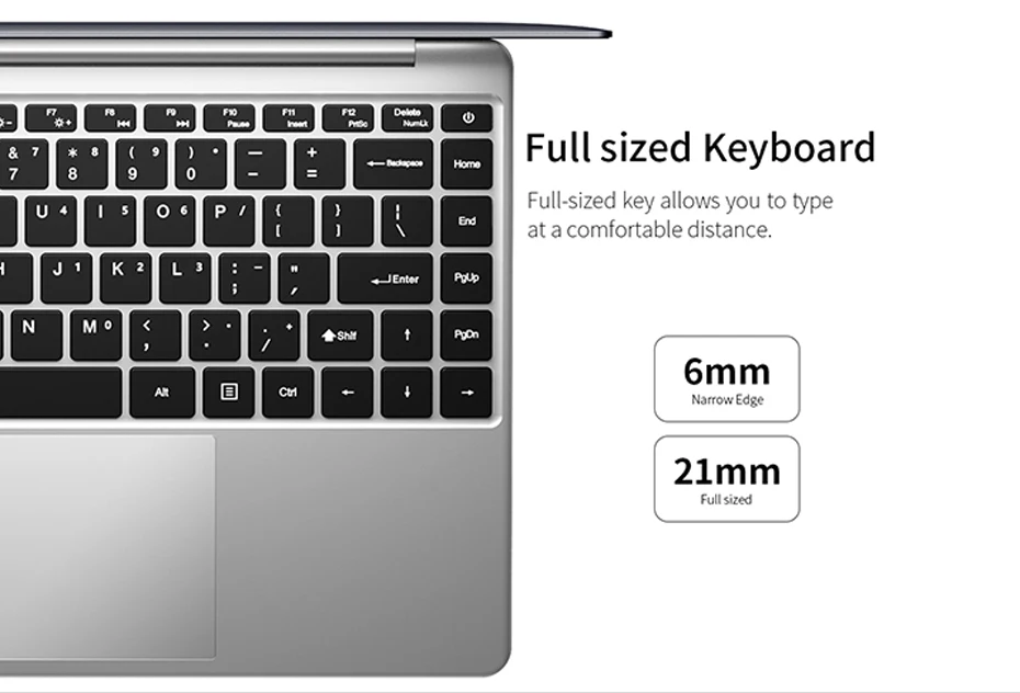 Ноутбук Teclast F7 Plus 14,0 ''Windows 10 Thuis Versie Intel Gemini Lake N4100 четырехъядерный 1,1 ГГц 8 Гб ram 256 ГБ SSD