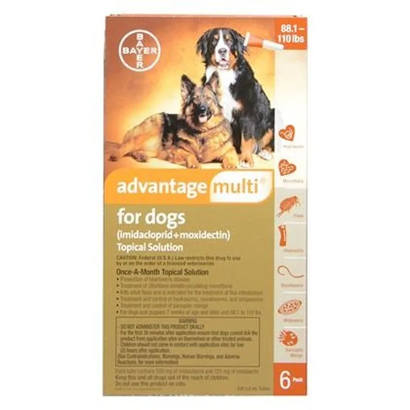 Bayer защитника преимущество мульти K9 Advantix блохи клещей и комаров предупреждения