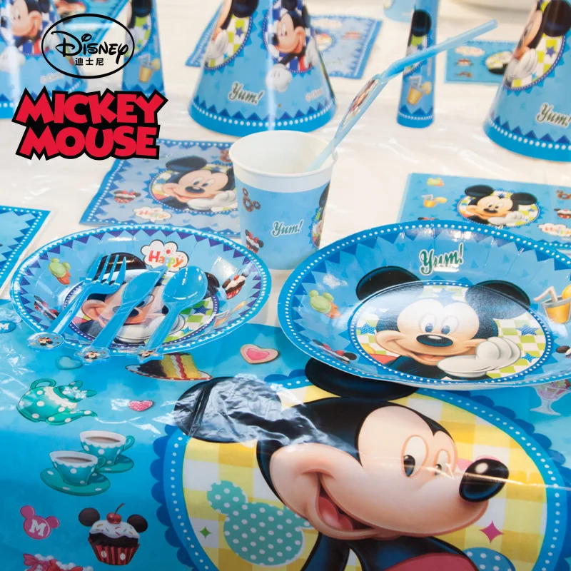 69 шт./лот Минни Маус вечерние с днем рождения Вечерние Декорации детского дня