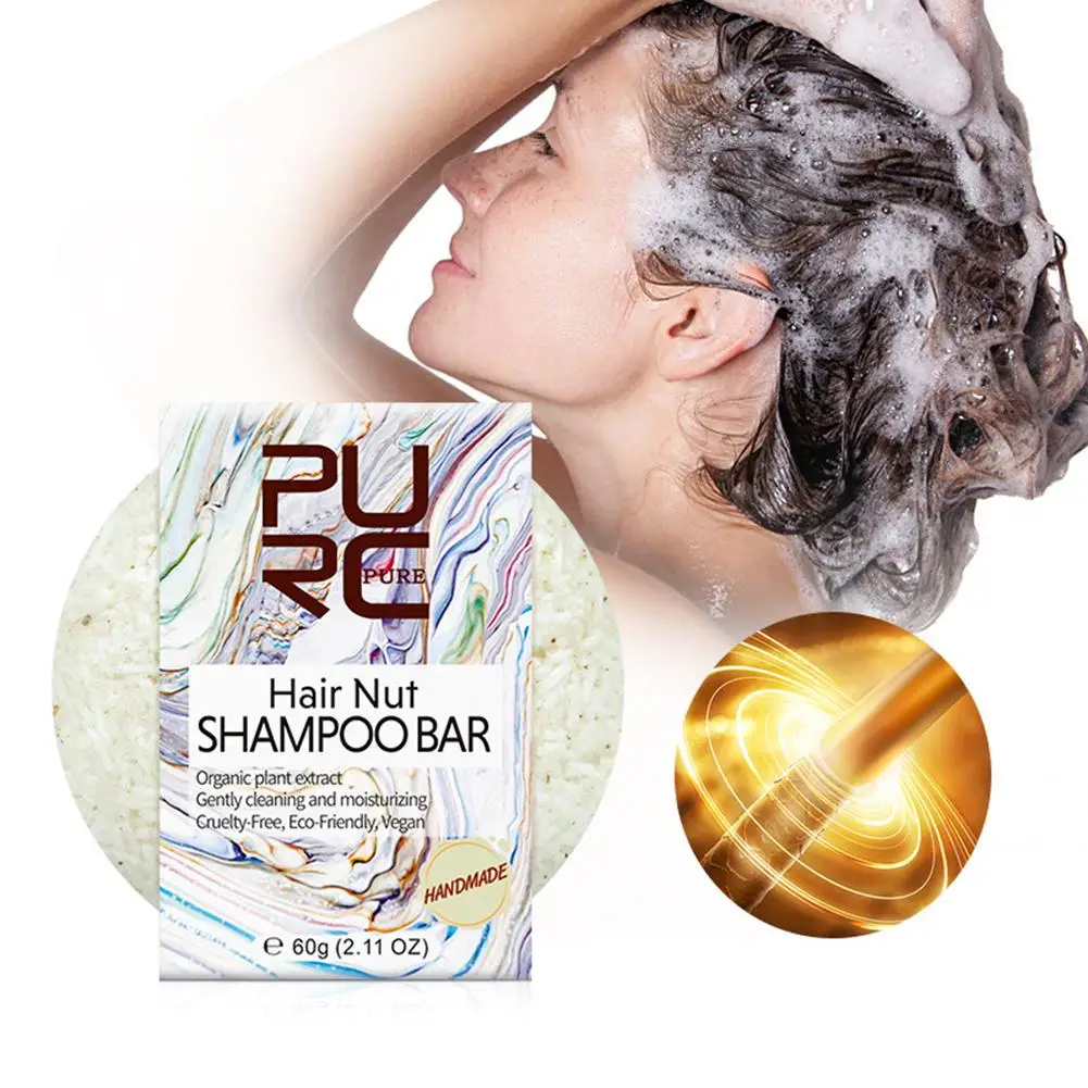 

6 Functions Handmade Hair Shampoo Soap Eco-Friendly Solid Shampoo Bar Natural Refreshing Oil-control Soap For Women Hair Care