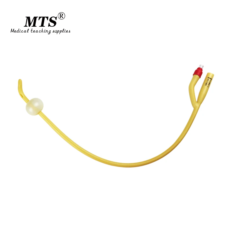 Медицинский катетер MTS 2-сторонний латексный Foley с силиконовым покрытием
