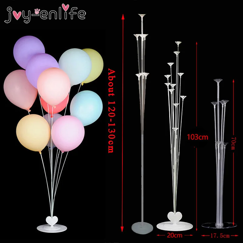 1 Набор держателей для воздушных шаров подставка держатель колонна наклейки
