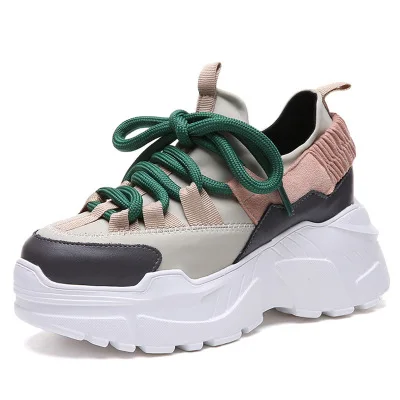 Женские кроссовки на платформе повседневные массивной лето осень 2019|Женские и