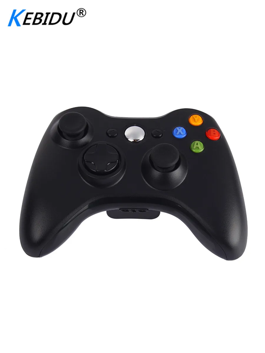 Kebidu Черный 2 4 ГГц беспроводной геймпад джойстик контроллер игровой Pad для Xbox 360