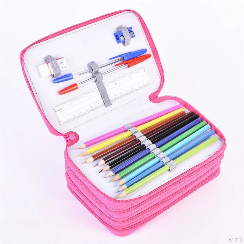 Чехол карандаш для 4 го пола цветная коробка карандашей канцелярские