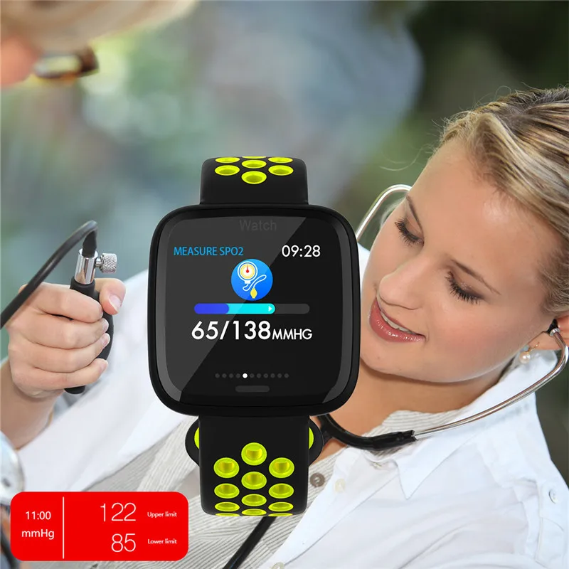 BINSSAW 2020 Смарт часы IP67 водонепроницаемые сидячие напоминания Bluetooth циферблат