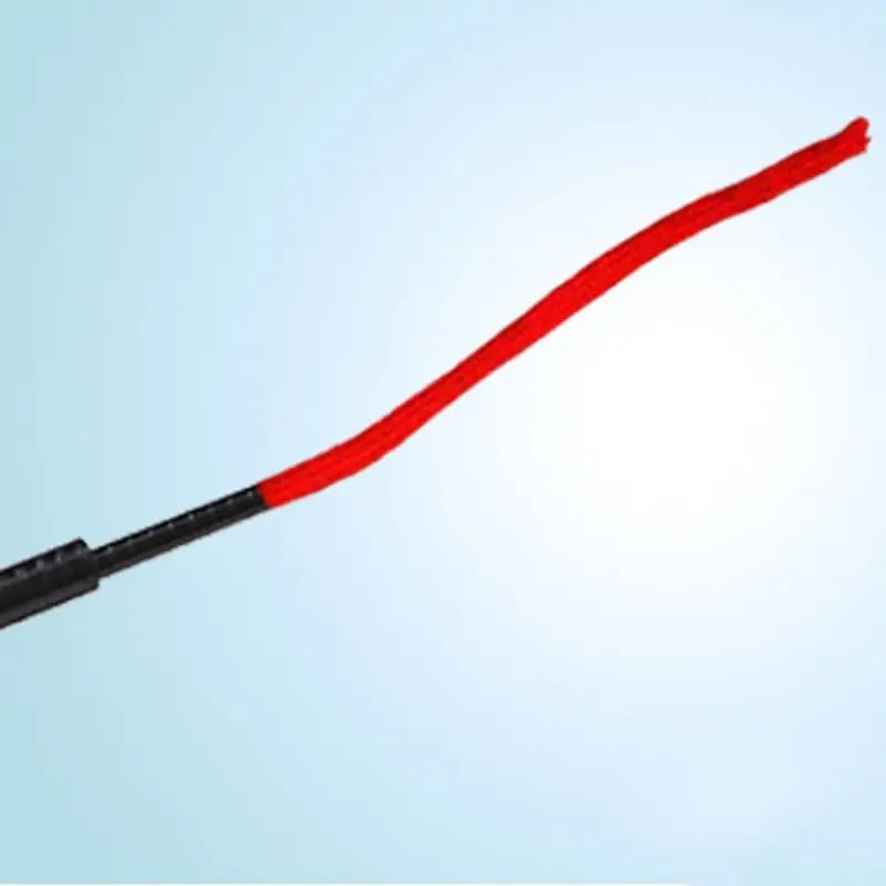 1 м рыболовная удочка с оплеткой нейлоновый поводок шнур ремешок наконечник