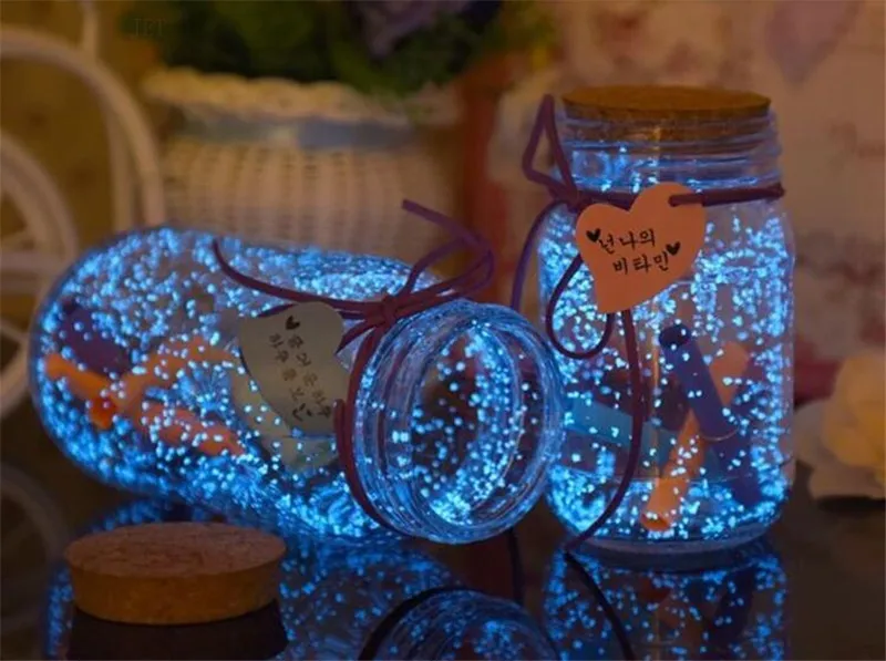 10 г светящийся песок в темноте для вечеринки сделай сам яркая краска звезда