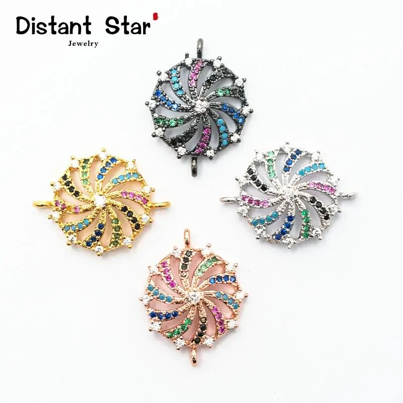 DIY ремесло полый соединитель античное Кристальное кольцо ювелирных изделий