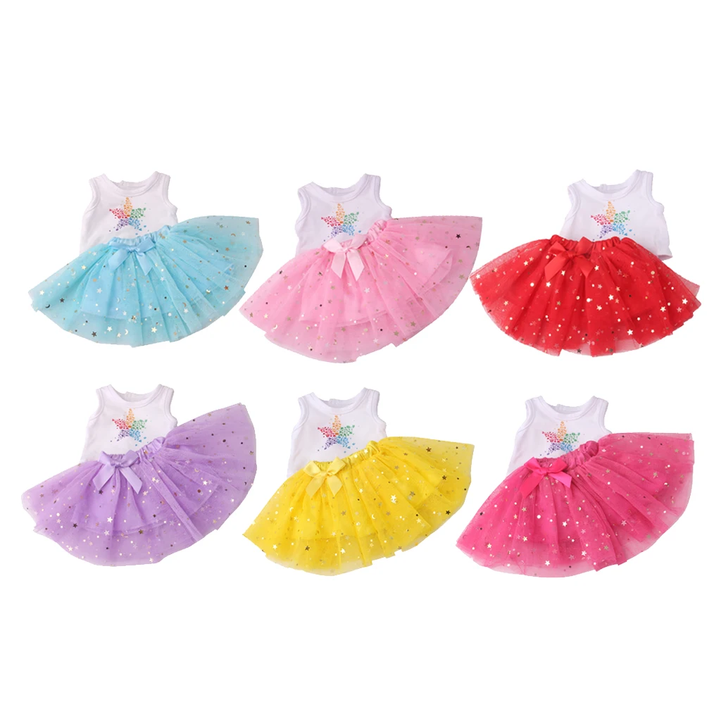 

Fashion Dolls Beautiful Dress Outfit fit for 18' American Doll Accessories