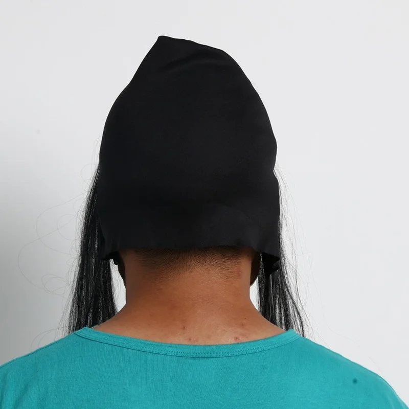 Черные волосы ужас Череп лицо планшетов страшные представления праздвечерние