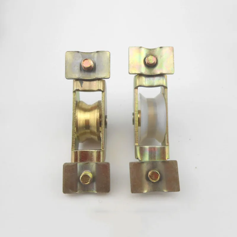 Раздвижная дверь пластиковый стальной оконный шкив стекло алюминиевый сплав